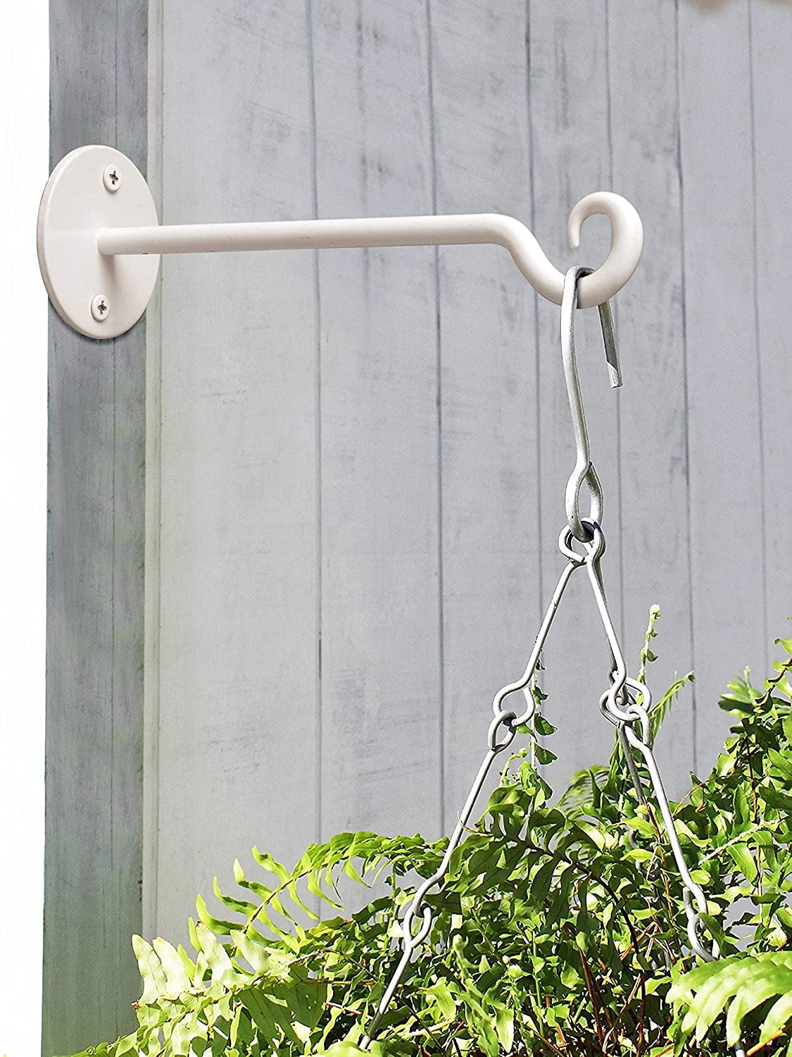 Monarch Abode 7.5-in Black Steel Contemporary Plant Hook(s) in the Plant  Hooks department at