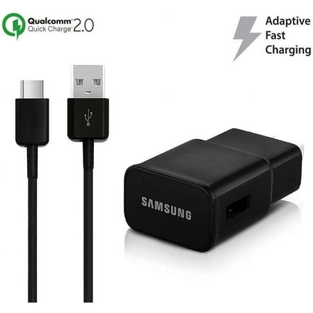 OEM Adaptive Fast Charger for Samsung Galaxy Z Fold2 15W with Certified USB Type-C Data and Charging Cable. (Black / 4 Feet Cable)