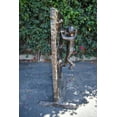 thumbnail image 4 of Young Girl Playing on A Climbing Wall Bronze Statue Life Size 44" x 26" x 57"H, 4 of 11