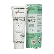 Out of Africa Foot & Leg Cream, Peppermint Menthol and Tea Tree, 4 Oz