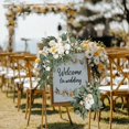 thumbnail image 4 of Simulación de boda, flor de bienvenida, letrero de flores, mesa de flores, fotografía, decoración, suministros de boda, conjunto de dos piezas, 4 of 6