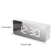 thumbnail image 5 of Advancent Plastic Digital Alarm Portable Angle Adjustable LED Acrylic Clock Clocks Projector Function Screen Indoor Thermometer Memory Electrodomésticos Luz blanca tipo 2, 5 of 6