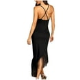 thumbnail image 2 of UPPADA Robe Grande Taille pour Invitées de Mariage pour Femmes, Manches Courtes, Robe de Bal de Mariage, Robe de Bal Formelle, Robe Longueur au Sol, Robe Cocktail, Robe Portefeuille Formelle de Mariage, Liquidation en Liquidation, 2 of 7