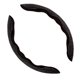 thumbnail image 5 of 2 fundas para volante, antideslizantes, decorativas, transpirables, funda protectora para volante para camiones de 38 cm de diámetro, vehículos para hombres y mujeres Blanco negro Sunnimix Cubierta para el volante, 5 of 7