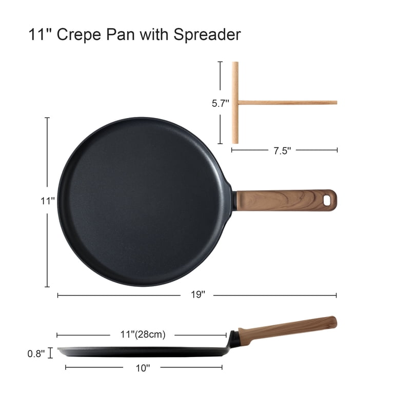 Sensarte 11-Inch Nonstick Crepe Pan with Spreader photo 3