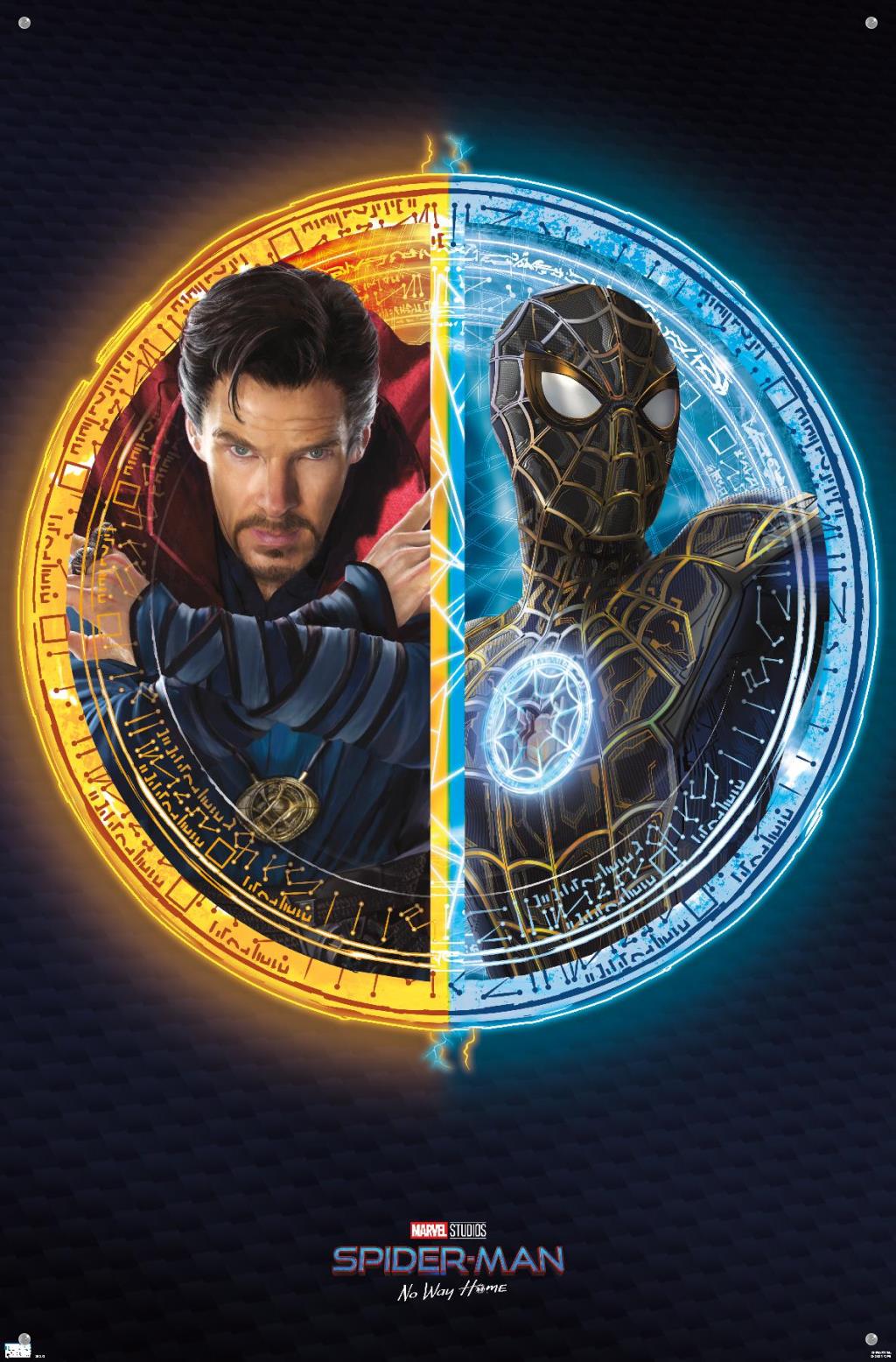 Marvel Spider-Man: No Way Home - Duo Wall Poster with Pushpins, 22.375" x 34"