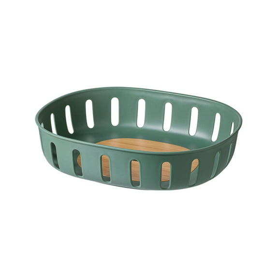 SSBSM Organizer Basket Food Grade High Durability PP Material Fruit Vegetable Drain Basket Storage Container Home Supplies