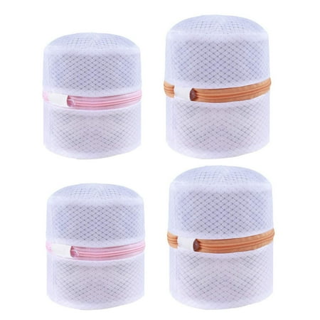 

Saisrt Mesh Bra Wash Bags with Premium Zipper Travel Laundry Bag for Intimates Lingerie and Delicates(Bra Wash Bag 4 Set)