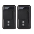 thumbnail image 1 of 2X Universal Battery Charger with USB Output Port for 4.35V High-Voltage Battery for Cell Phone Battery Charging US Plug, 1 of 8