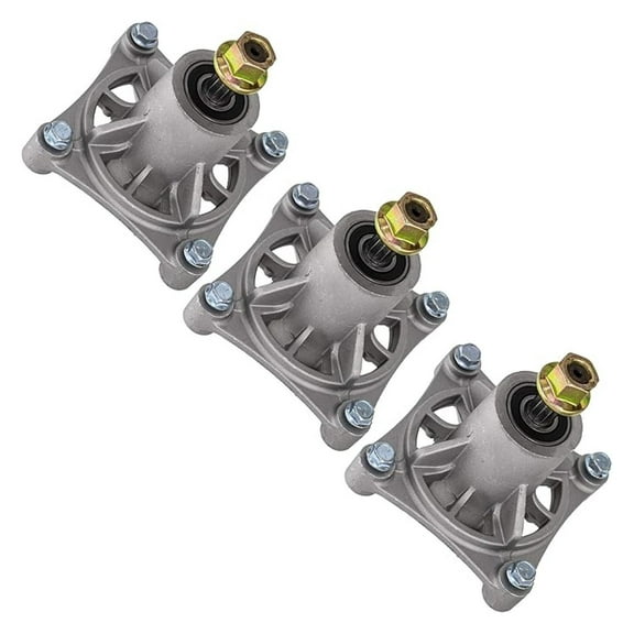 Mower Spindle for Hustler 52 Inch Deck - 604214 Replacement - 3 Pack