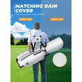 thumbnail image 7 of Sturdum Golf Stand Bag Lightweight Carry Bag with 7-Way Dividers, Cooler Pocket, Adjustable Shoulder Strap, 900D Weather-Resistant Fabric for Men Women, 7 of 7