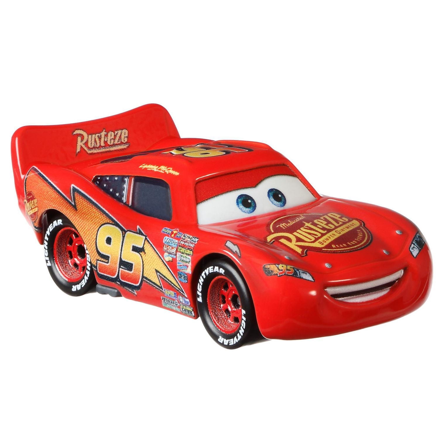 Disney Pixar Cars Lightning McQueen with Sign Vehicle