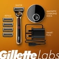 thumbnail image 2 of Maquinilla de afeitar Gillette Labs Gold Edition con 5 cuchillas de repuesto, 2 of 7