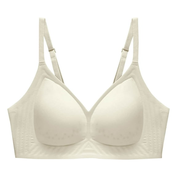 Ltctricy Push up Bras for Women No Underwire Seamless Lift up Full Coverage Supportive Bras Soft Comfortable Bralettes