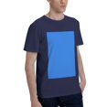 thumbnail image 2 of Bingfone Dodgerblue Men'S Loose Fit Short-Sleeve Pocket T-Shirt, 2 of 7