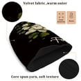 thumbnail image 3 of BZSMCE Winter Beanie Hats Warm Cozy Cap Graceful Bloom Pattern, 3 of 7
