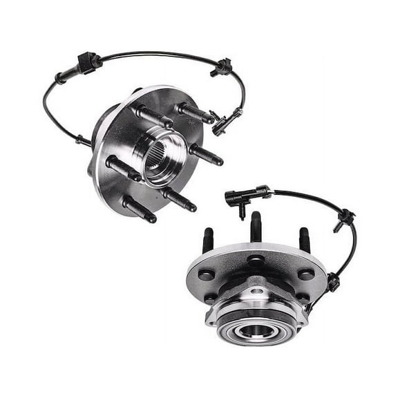 Front Wheel Bearing Hub Assembly Set of 2 - Compatible with 2000 - 2006 Chevy Suburban 1500 2001 2002 2003 2004 2005
