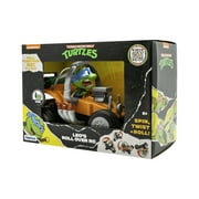 Teenage Mutant Ninja Turtles Leos Roll Over RC, a appropriate for ages 5+. USB charger, and batteries required.
