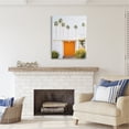 thumbnail image 2 of Stupell Industries Palm Springs Orange Door Botanical & Floral Photography Gallery Wrapped Canvas Print Wall Art, 30 x 40, 2 of 7