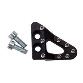 Clean Speed Stepped Brake Pedal Pad Black for Husaberg FE 450 2009-2014