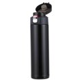 thumbnail image 1 of Botella de agua deportiva estanca de acero inoxidable 500ml Unisex Niños, negra kaili Sencillez, 1 of 5