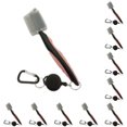 thumbnail image 1 of Greeniant Cepillo para palos de golf de acero inoxidable Cepillos para zapatos de doble cara telescópicos de mano ergonómicos portátiles con Rosa con Tapa 10piezas, 1 of 6