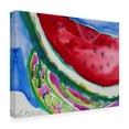 thumbnail image 4 of Canvas Wall Art - Erin McGee Ferrell 'Watermelon VI' Wall Art for Living Room, Bedroom, or Office Décor by Trademark Fine Art - 19 x 14 Inches, 4 of 4