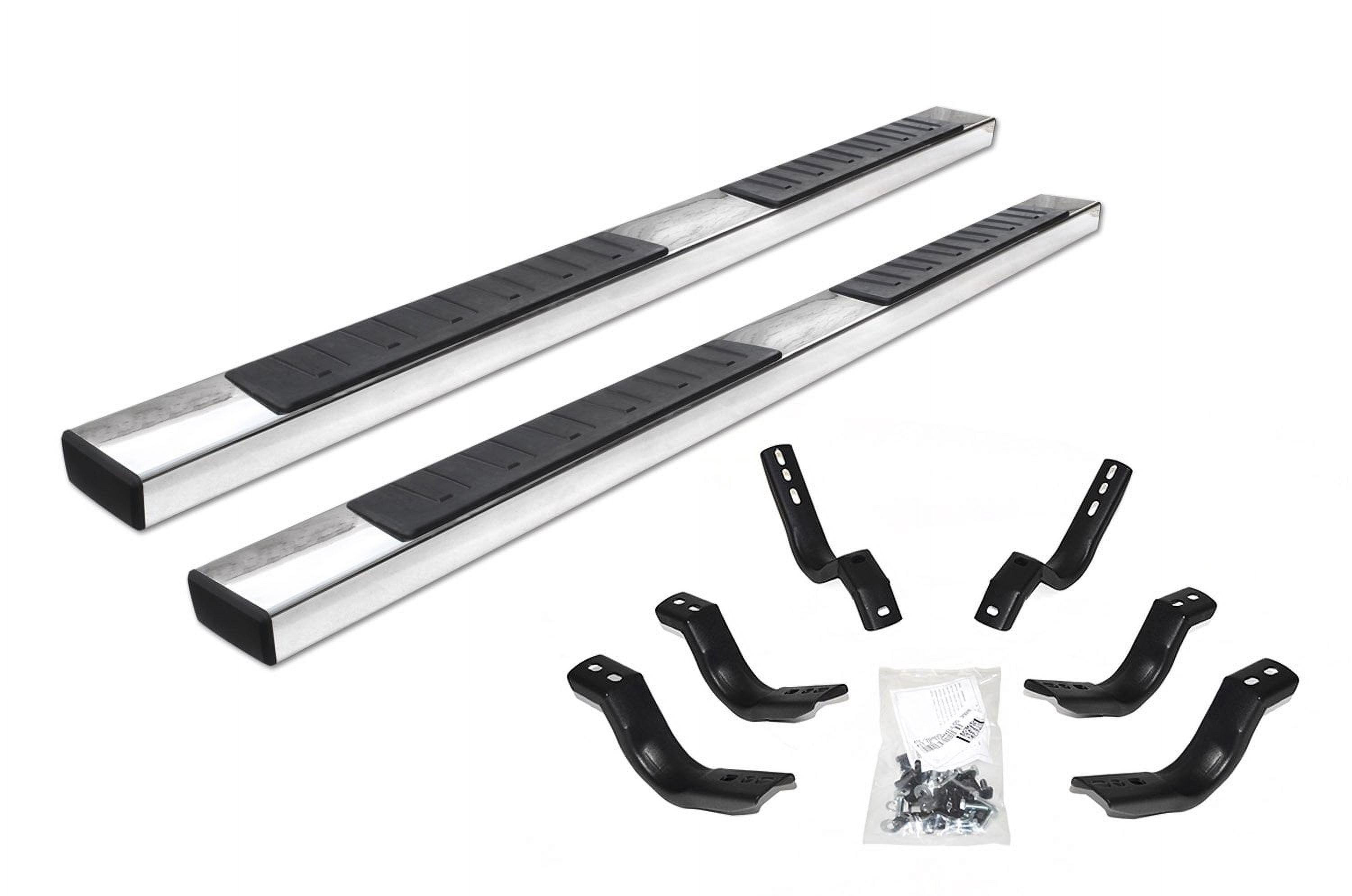 Go Rhino 6862404387PS 6" OE Xtreme II Side Steps with Mounting Brackets Kit - Diesel For 15-19 Sierra 2500 HD, Silverado 3500 HD, Silverado 2500 HD, Sierra 3500 HD (Crew Cab Pickup)