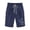 Navy, variant on HomeGardon Shorts for Women Elastic Waist Printing Drawstring Shorts,S-XXL