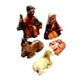 thumbnail image 1 of Figuras de Natividad Set Nacimiento de Jesús Adornos de Navidad Sagrada Familia Display Set de 5, 1 of 9