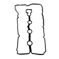 thumbnail image 1 of Cylinder Head Gasket Valve Cover Gasket 1720160121 for, 1 of 5