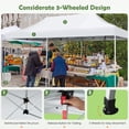 thumbnail image 6 of Spaco 10 x 20 Feet Outdoor Pop-Up Patio Folding Canopy Tent-White, Party Tent for Outside Party Waterproof Tent BBQ Shelter, 6 of 9