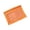 Orange, variant on COFEST Pencil Case,Three-hole Pencil Case Single Zipper Transparent PVC Document Storage Bag Detachable Folder Large Capacity Pencil Case Purple