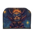 thumbnail image 2 of Lsque Dreamy Jester Under Stars Print 4 Slice Toaster Cover , Kitchen Appliance Dustproof Protector , Toaster Protector Dustproof Kitchen Appliance Cover, 2 of 7
