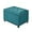 Teal, variant on 24'' Ottoman with Storage, Upholstered Storage Ottoman Stool, Velvet Tufted Cube Footstools Small, Hinged Foot Rest Stool for Living Room, Bedroom, Dark Grey