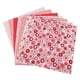 thumbnail image 3 of 7 Uds. De Hojas Cuadradas De Tela Acolchada Precortadas De Algodón Con Flores Rojas Para Manualidades De Costura De Retales DIY, 3 of 8
