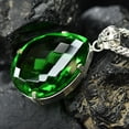 thumbnail image 6 of Natural Certified Green Topaz 100 Ct 925 Starling Silver Pendant Gift For Mom, 6 of 7