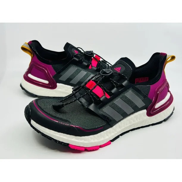 Ad-id-as UltraBoost C.RDY Black Pink Grey Mens 6 Womens 7 Low Top Shoes Q46489
