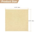 thumbnail image 2 of Uxcell 200pcs Square Wax Paper Sheets 13.78" x 13.78" Waterproof Dry Food Wrapping Paper for Sandwich Baking Paper Liners Picnic Basket Bread Hamburger Wrap Kitchen, Wood Color, 2 of 7
