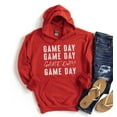thumbnail image 5 of GAME DAY Graphic Unisex Fleece Hooded Sweatshirt, 5 of 9