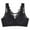 Black, variant on hotojiny Women's No Underwired Bras Cute Lace Padded Wireless Bra Summer Lightweight Breathable Seamless Bralettes
