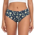 thumbnail image 1 of Balery Daisy Floral B Ropa Interior de Algodón para Mujer con Dibujo – Braguitas Cómodas y Elásticas, Estilo Clásico-Medium, 1 of 6