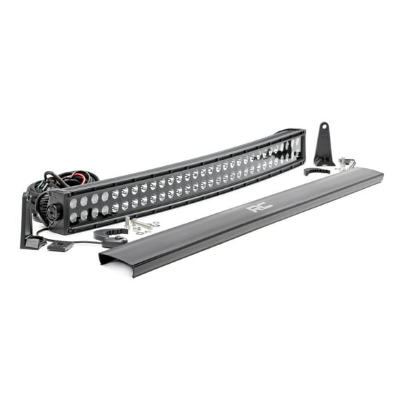 Rough Country 30" Black Series Curved Dual Row CREE LED Light Bar 72930BL