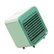 thumbnail image 4 of Air Cooler Mini USB Aire acondicionado Ventilador de escritorio portátil de 3 velocidades de viento para oficina en casa, dormitorio, verde Sweethay HA006677-01, 4 of 6