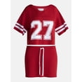 thumbnail image 5 of No Boundaries Jersey Top and Skort Set, 2-Piece, Women's XXS-4X, 5 of 6
