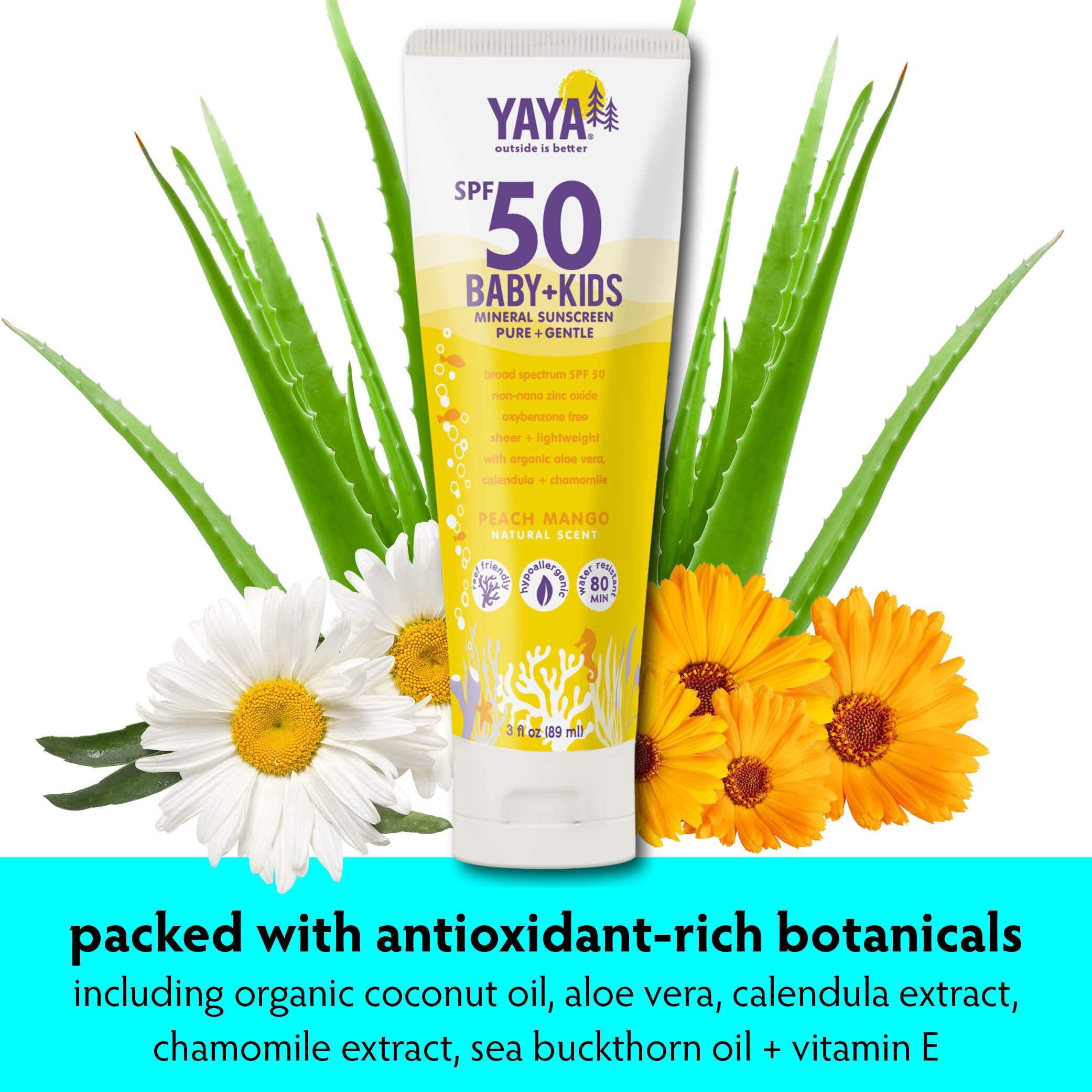 Baby + Kids SPF 50 Mineral Sunscreen (Duo-Pack)