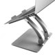 thumbnail image 4 of Soporte de refrigeración para computadora portátil de aleación de aluminio Soporte ajustable de metal para iPad Macbook Inevent DN1271-02, 4 of 4