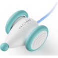 thumbnail image 1 of Indoor Cat Interactive Cat Toy, [2023 Upgraded Version] Kitten Toy, Automatic Cat Toy with LED Light, Cat and Mouse Toy, USB Rechargeable Mobile Cat Toy, Smart Sensing Electric Cat Toy, 1 of 5