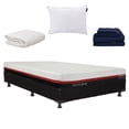 thumbnail image 1 of Colchón en caja Lather Queen Size + Box + Almohada One + Protector Ultra + Sábanas Softy, 1 of 9