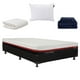 thumbnail image 1 of Colchon Individual Restonic Box Black con Almohada One y Sábanas Softy, 1 of 8